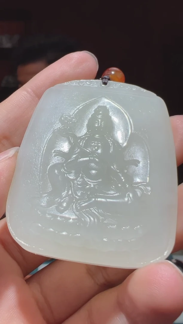 【闪购商品】和田玉吊坠(不含链)未镶嵌1