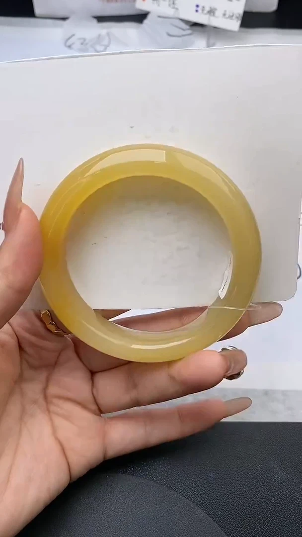 未镶嵌手镯石英质玉w214-HB56+