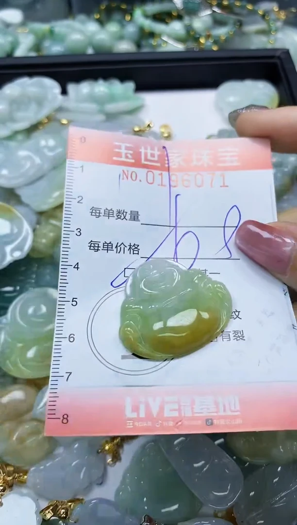 【闪购商品】翡翠颈饰未镶嵌闪购0196071多样性发其一