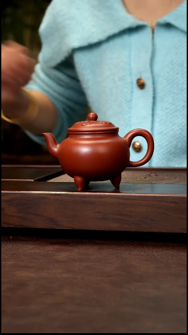 茶壶紫砂朱泥大彬如意180cc左右