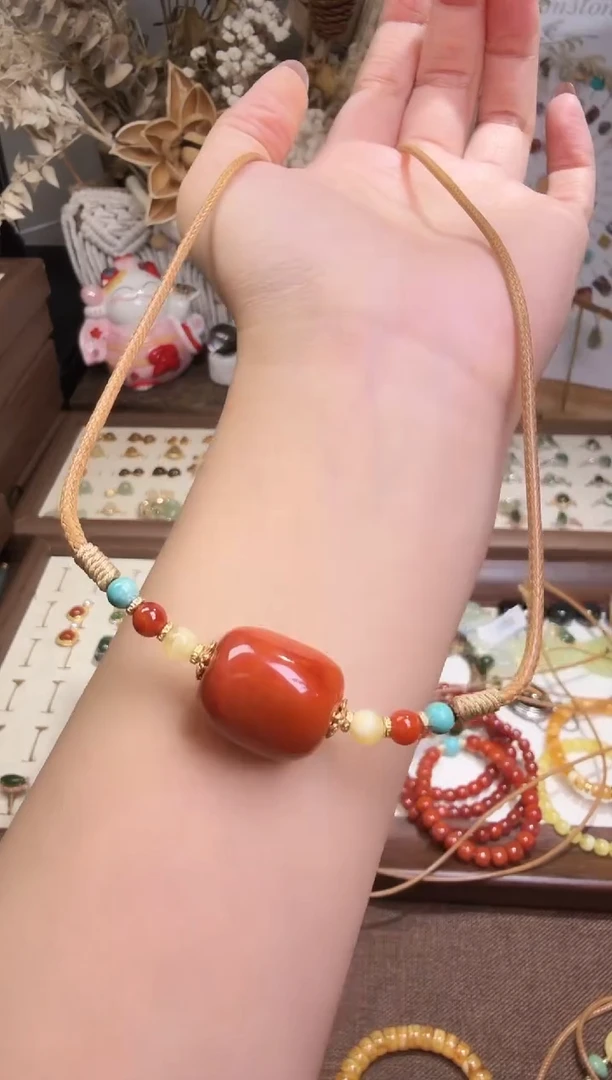 水晶摆件未镶嵌项链