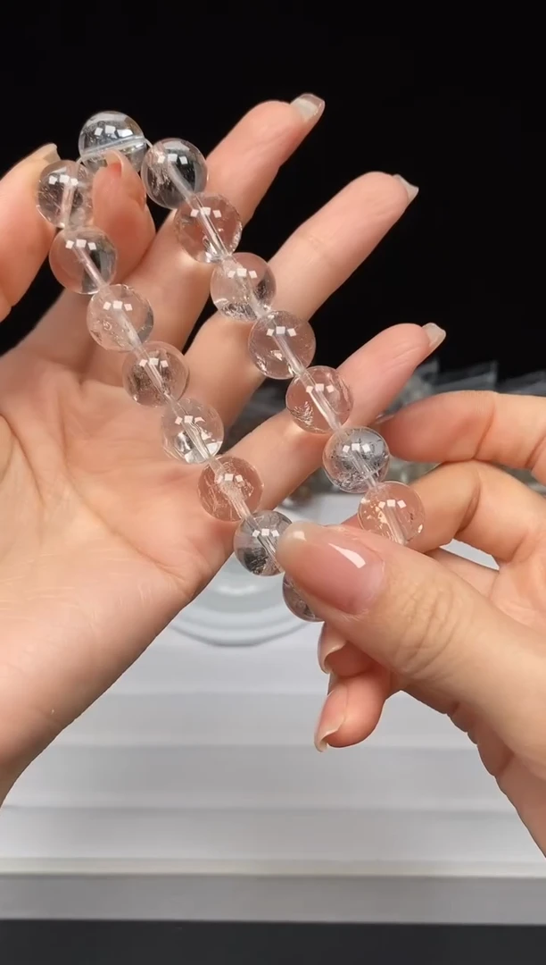 水晶手链未镶嵌多样性发其一；编号163