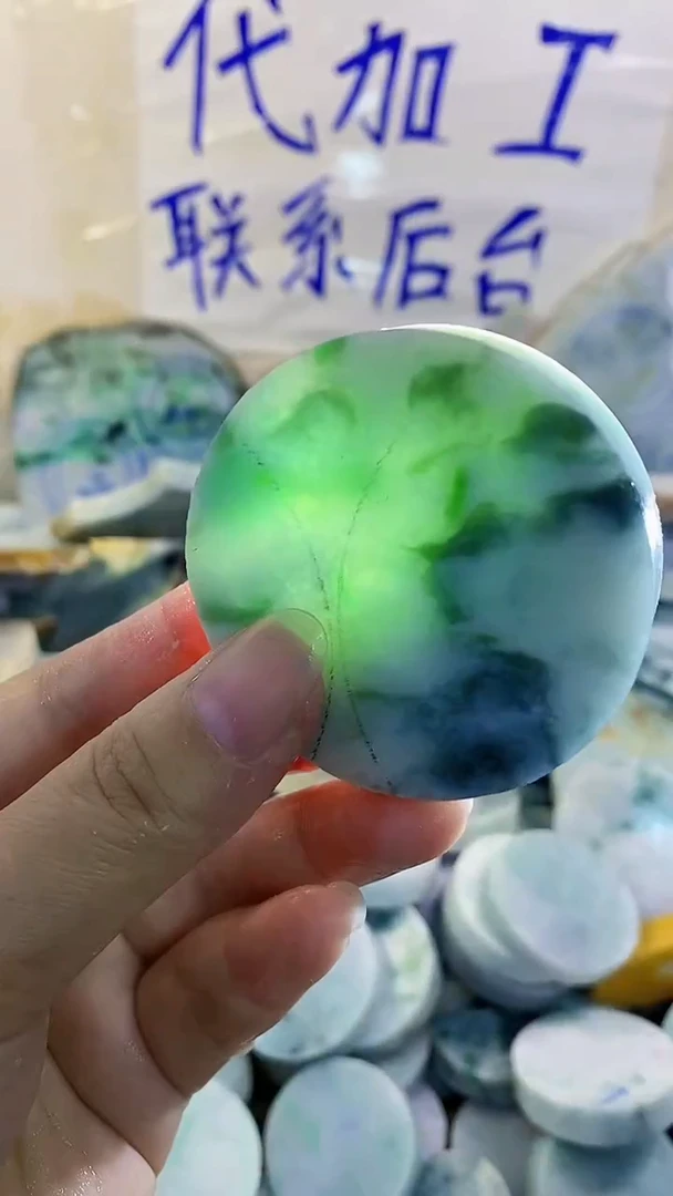 裸石翡翠纯天然A货翡翠42