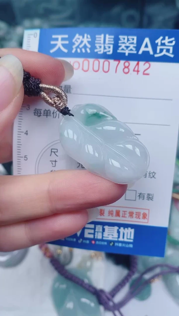 颈饰未镶嵌翡翠00007842