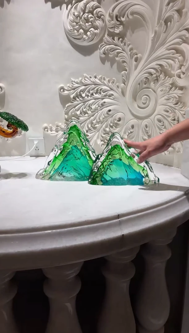 【闪购商品】茶宠AJ03369+AJ03370绿色山一组