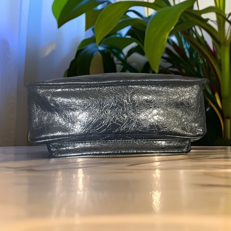 【CHENGFENG定制】 小牛皮大容量托特包黑色小包0004