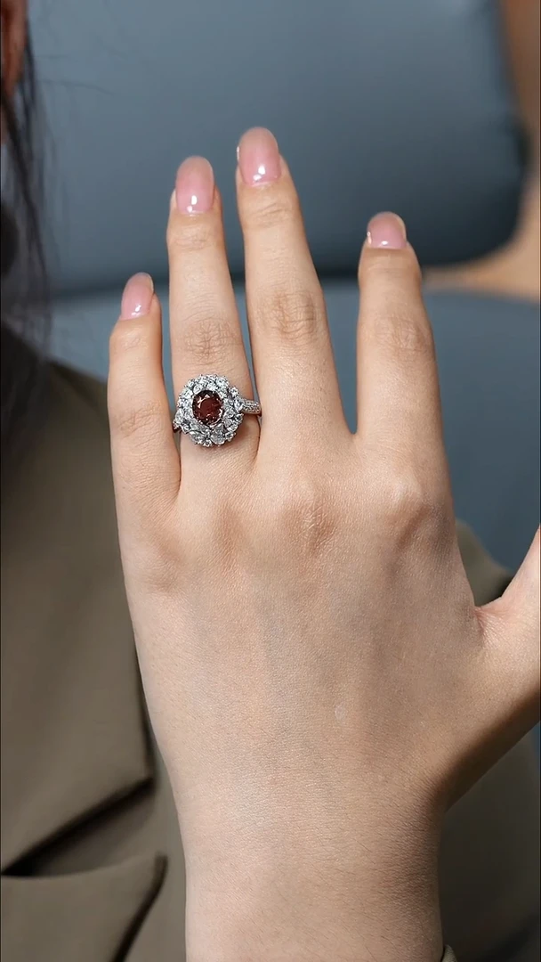 未镶嵌戒指碧玺精品碧玺戒指1.77ct