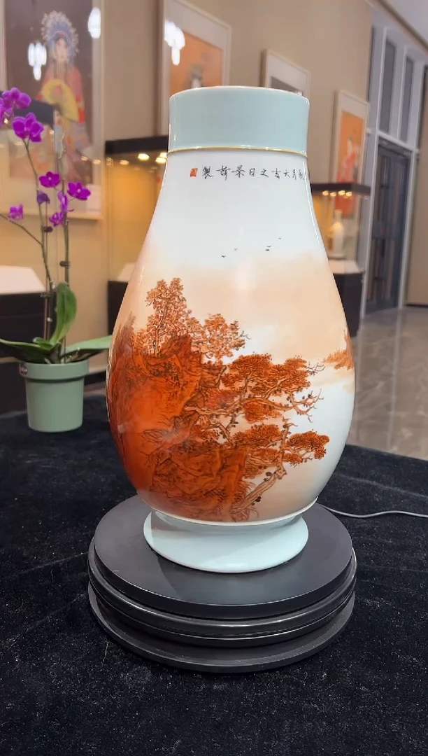 其他瓷崔景哲-瓷器-A小-秋水长天