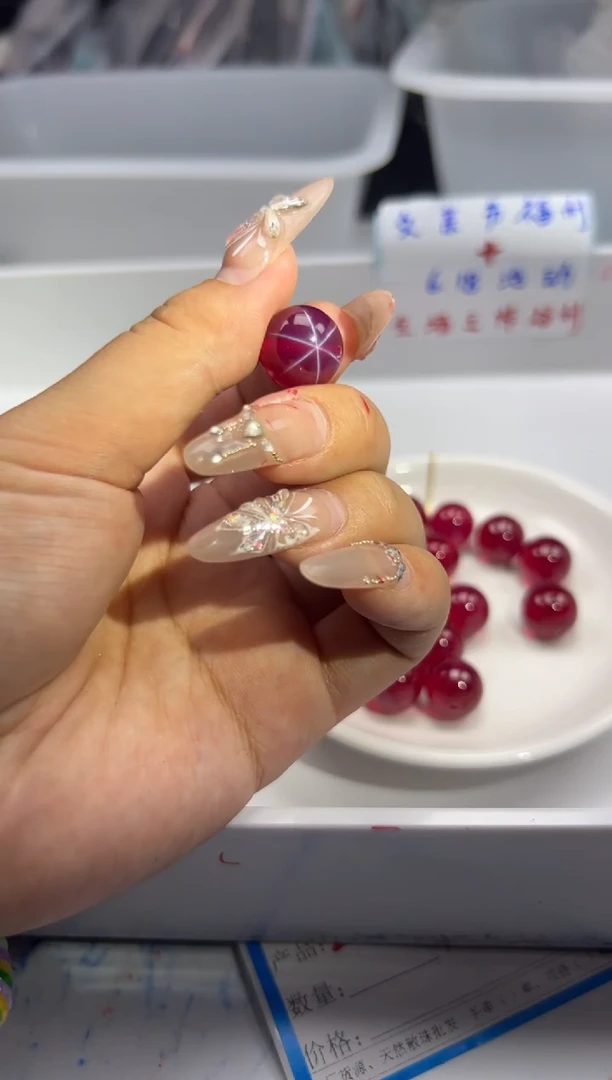 未镶嵌颈饰红宝石x275红宝石14mm*1颗