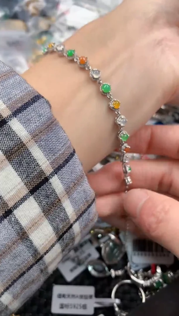 银S925镶嵌戒指翡翠2                     9