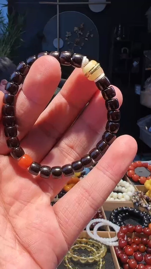 【闪购商品】椰蒂手串未镶嵌椰蒂木带宝串8+