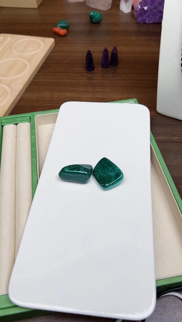 未镶嵌孔雀石原石悦4325 拍一发二