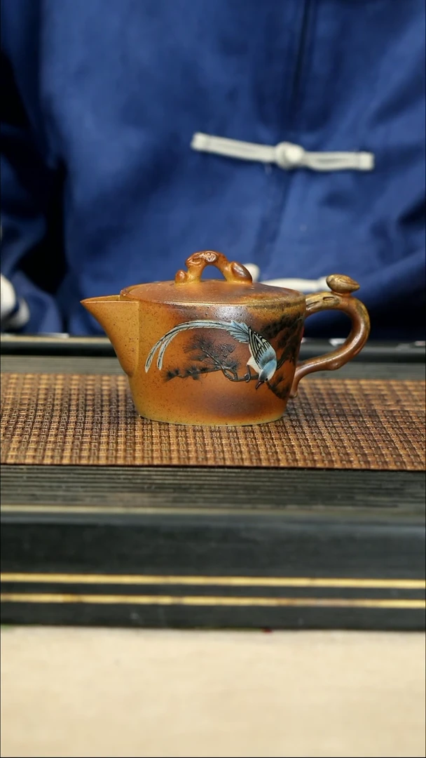 【闪购商品】紫砂茶壶33柴烧 壶浚