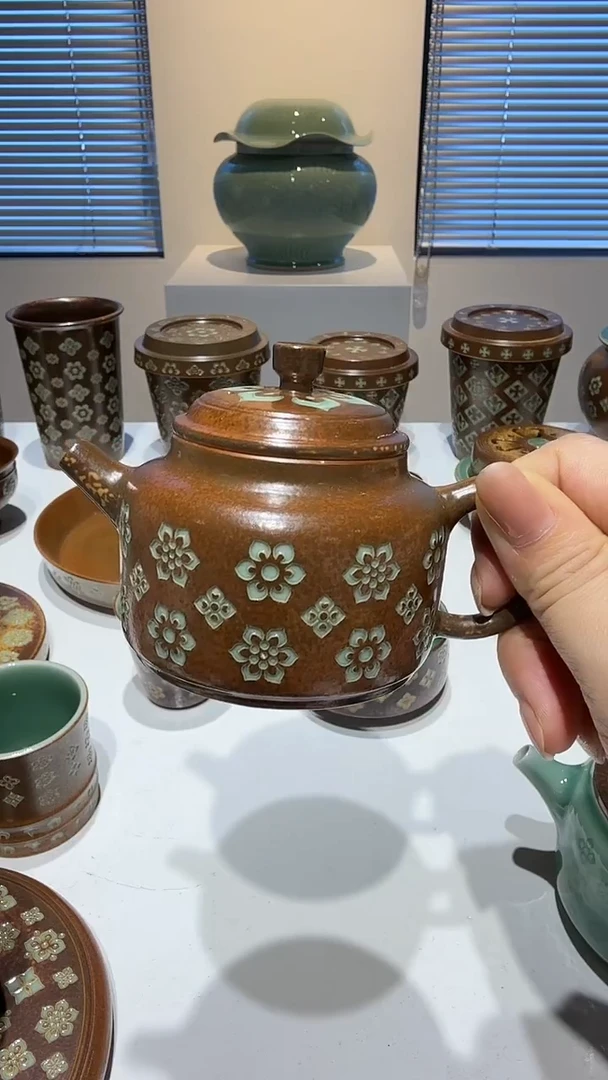 青瓷手工茶器不带礼盒包邮