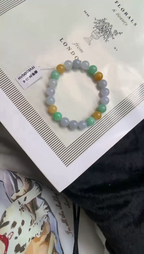 未镶嵌手串翡翠手串