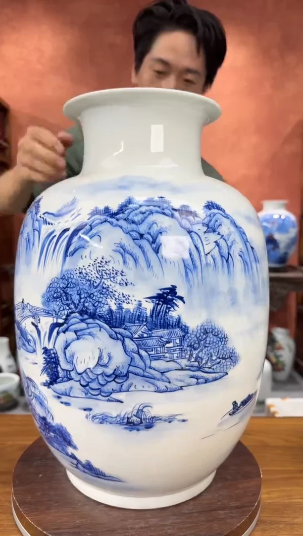 吴义松陶盟手绘陶瓷编码：2344
