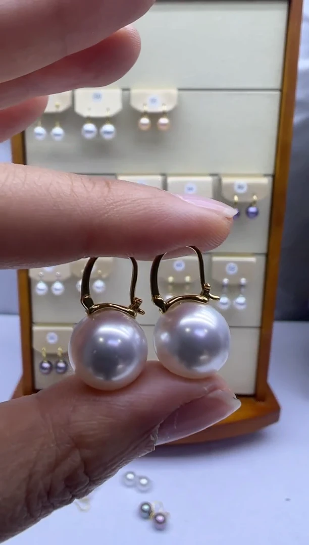 未镶嵌耳饰淡水珍珠103