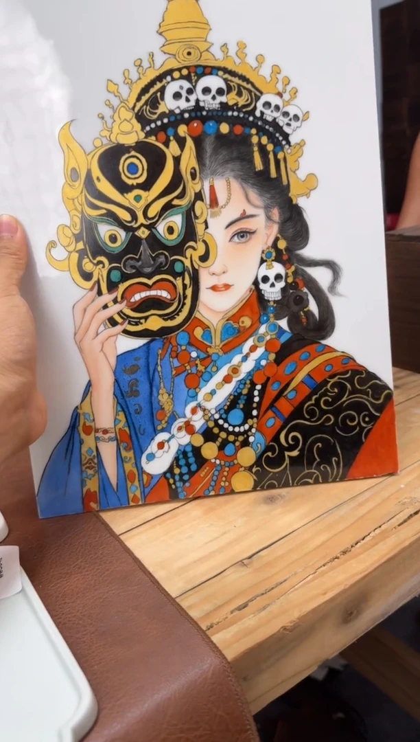 预售以笔为心，以瓷为纸。