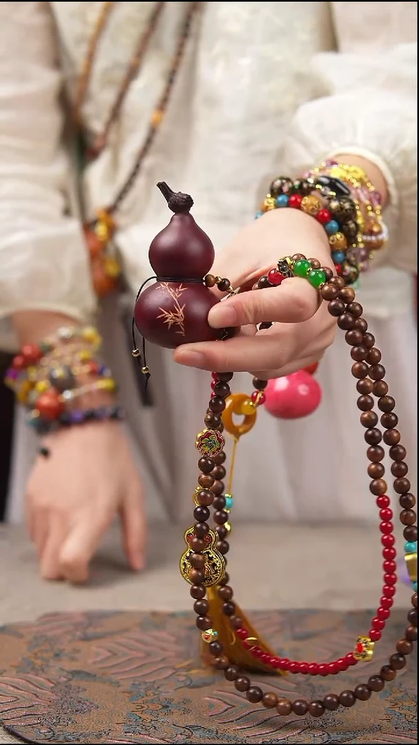 002玖澄文创漆艺葫芦国风配饰葫芦系列