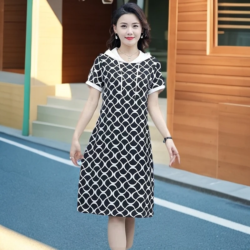c7-夏季新款中老年短袖洋气上衣妈妈装小衫B10-2-2