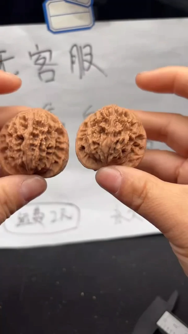 把件文玩核桃520虎头