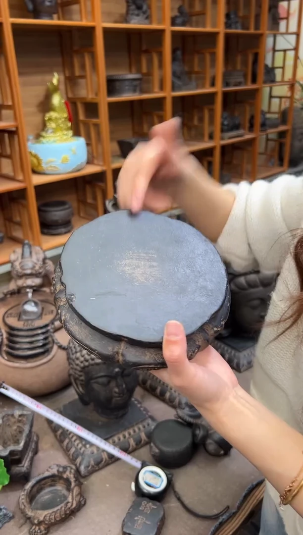 陶土【火山泥】金箍坛底座