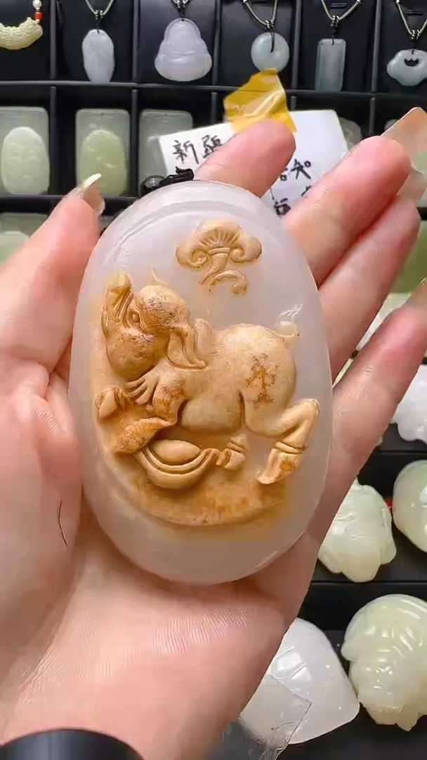 石材奇石，手把件