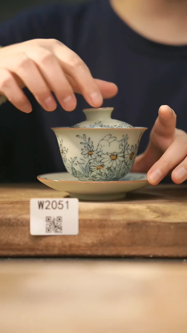 【经典福利】/ 盖碗@@W2051