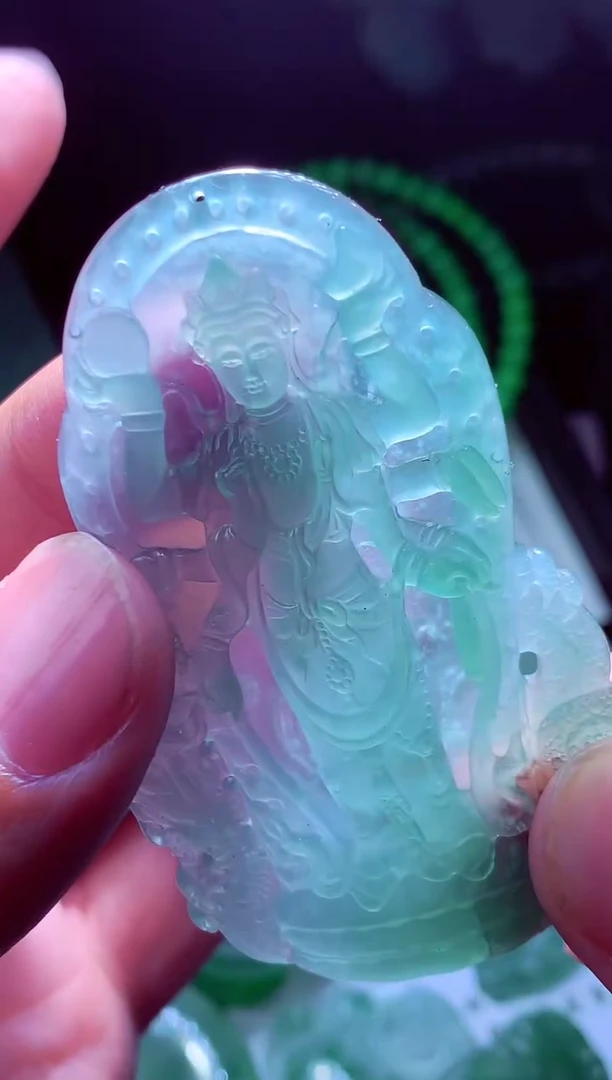 未镶嵌定制翡翠李*#翡翠毛货定制