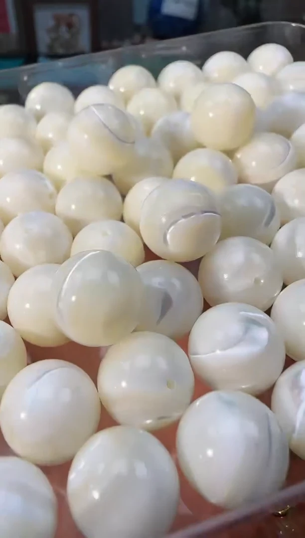 单珠贝壳（贝母）未镶嵌12a多样性发其一/7.24/2个