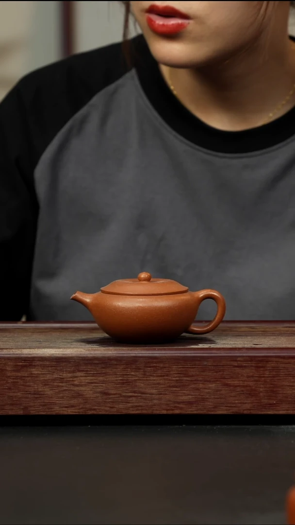 紫砂茶壶五彩泥钵盂