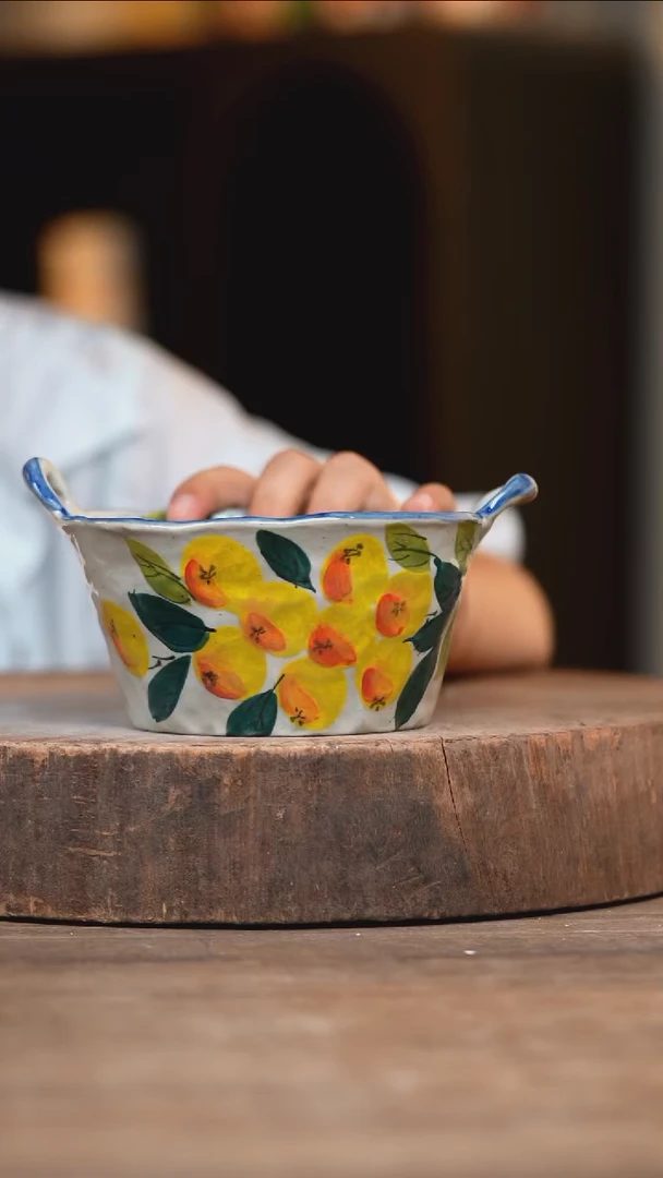 瓷片景德镇高温釉下彩（食品级）