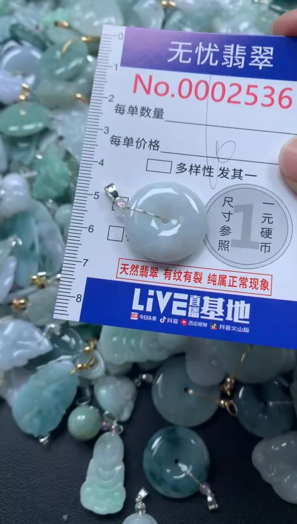 颈饰未镶嵌翡翠2536