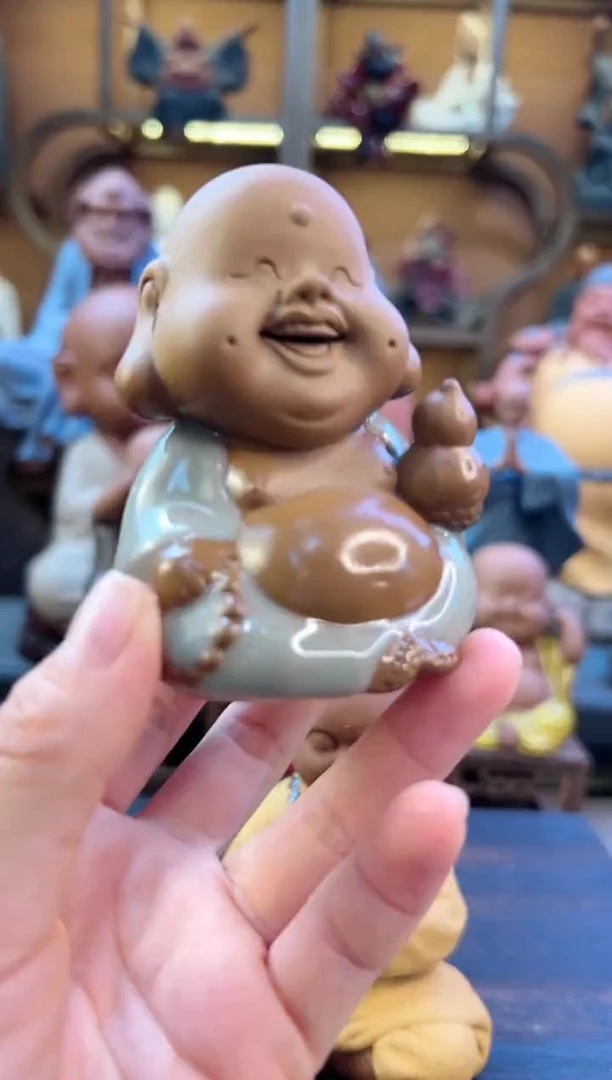 紫砂茶宠器闵茶宠摆件