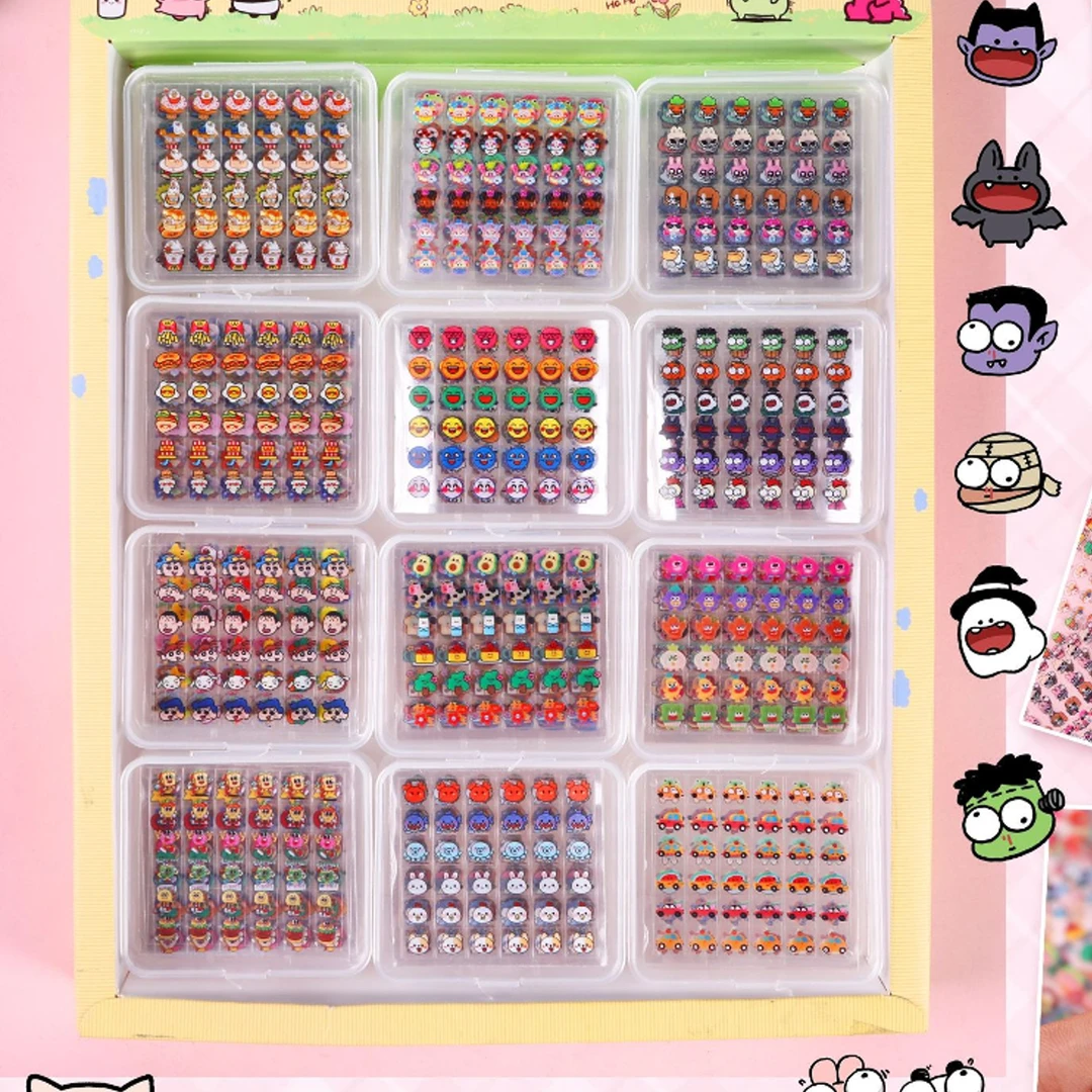 盒装小鼻嘎贴贴纸中小学生周边玩具
