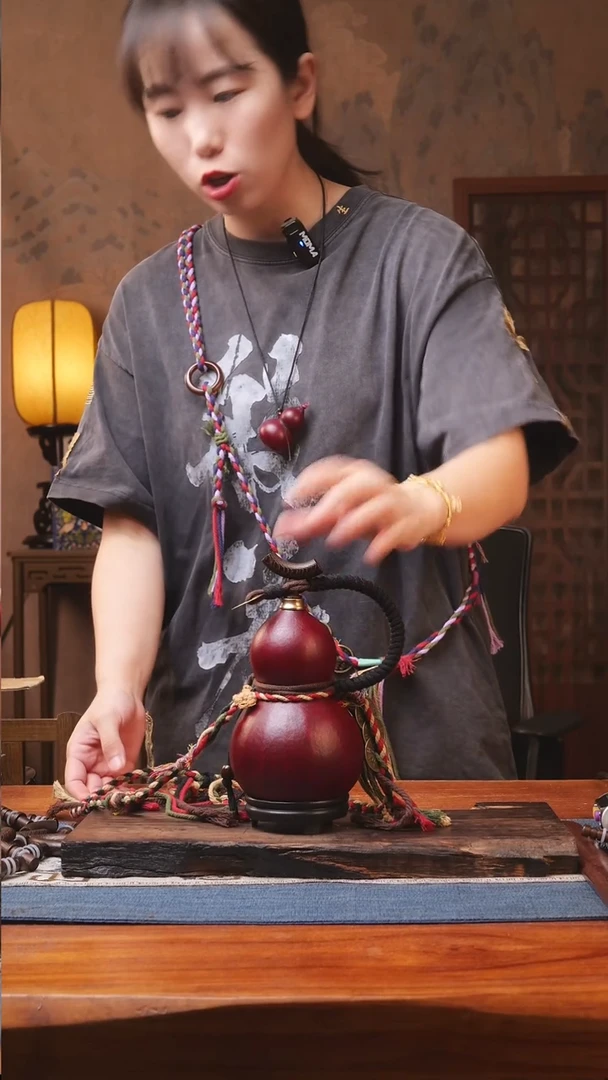 1476号精品大漆葫芦防腐防渗装水茶酒