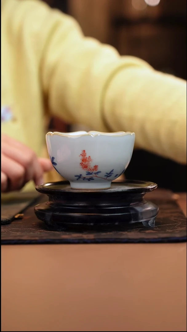 马恩傑老师 气柴款 月影白 芙蓉杯
