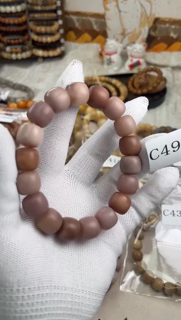 手串菩提根/象牙果好**哥c499卡14+ 干磨
