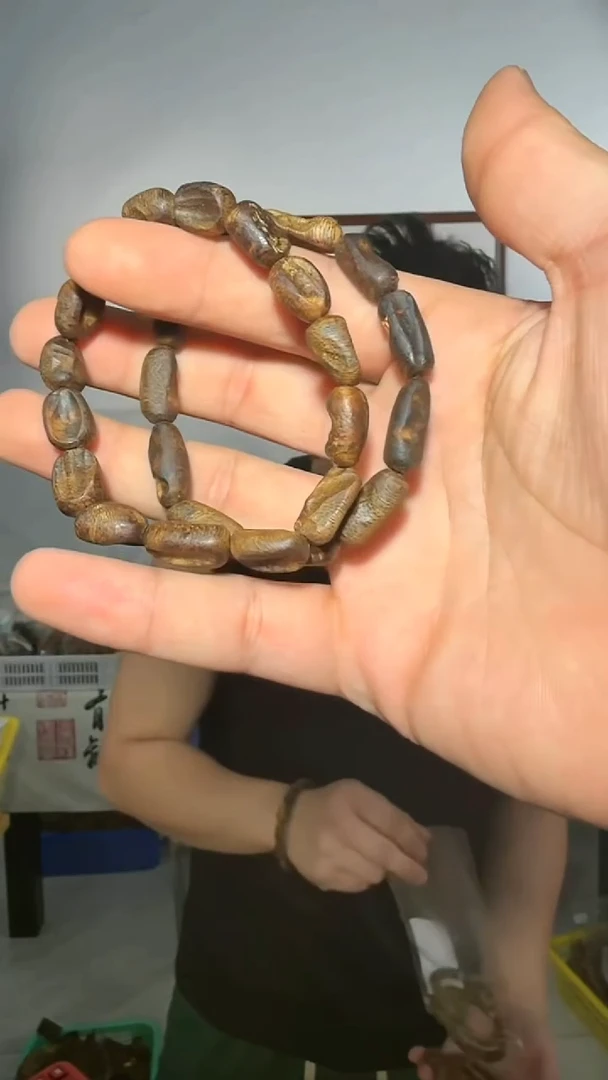沉香手串38号单圈多样性发一
