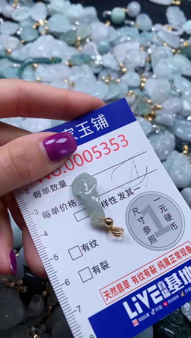 颈饰未镶嵌翡翠5353