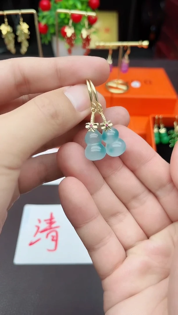 玛瑙/玉髓耳饰未镶嵌219000