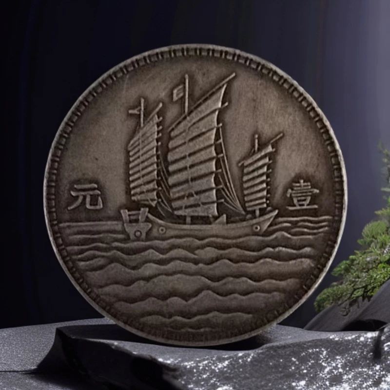 1055【遗珍】精选手工复制仿古铜银复古纪念工艺摆件