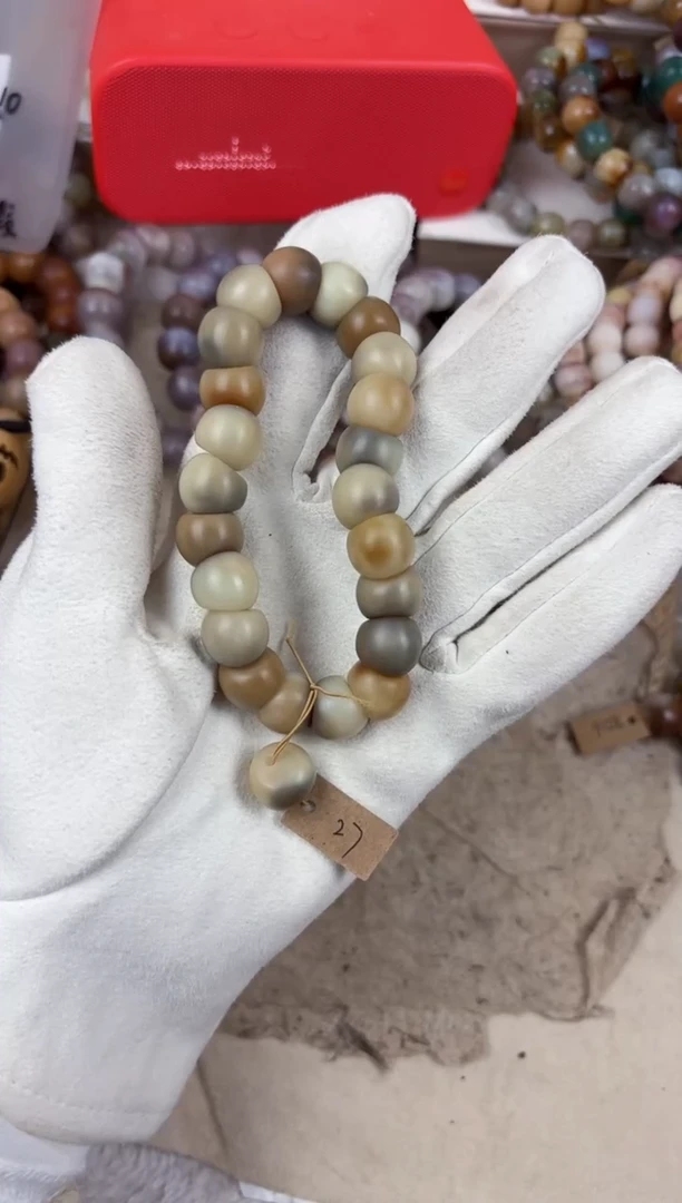 吊坠菩提根/象牙果大肠27微瑕干磨卡14