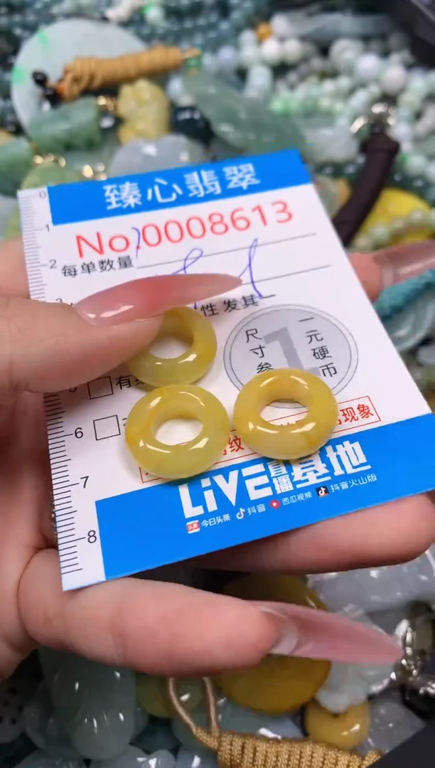 【闪购商品】翡翠颈饰未镶嵌含绳0008613