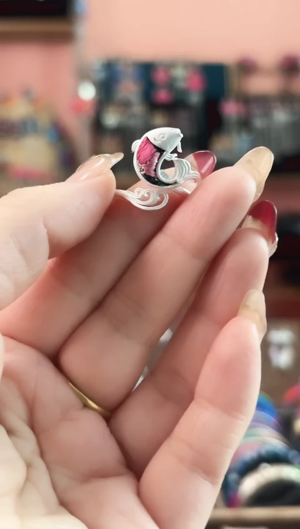 织绣艺枝独绣手工饰品69