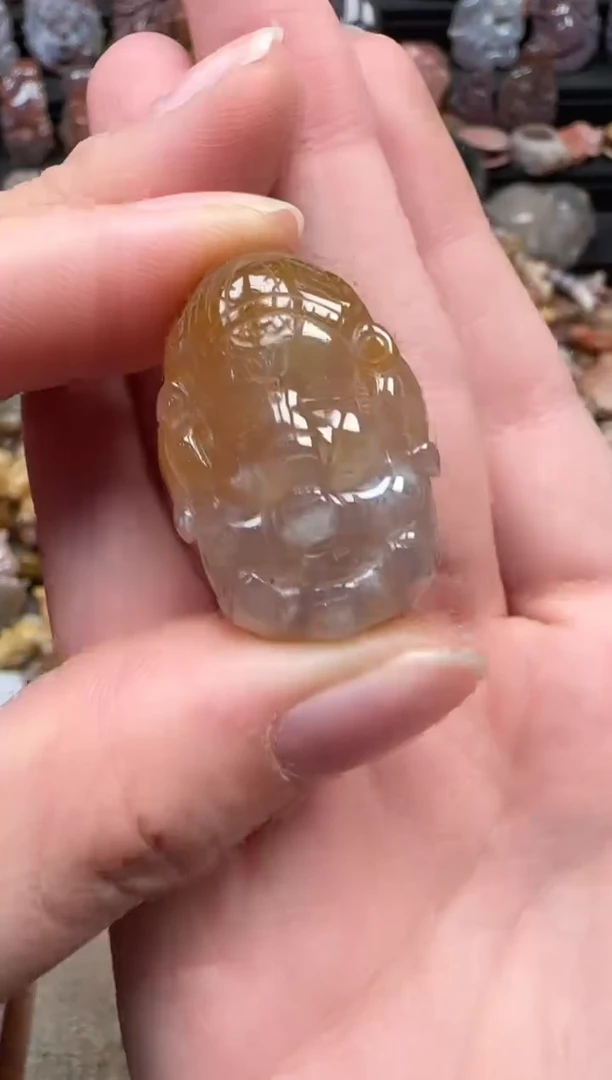 颈饰未镶嵌硅化珊瑚（珊瑚玉）556