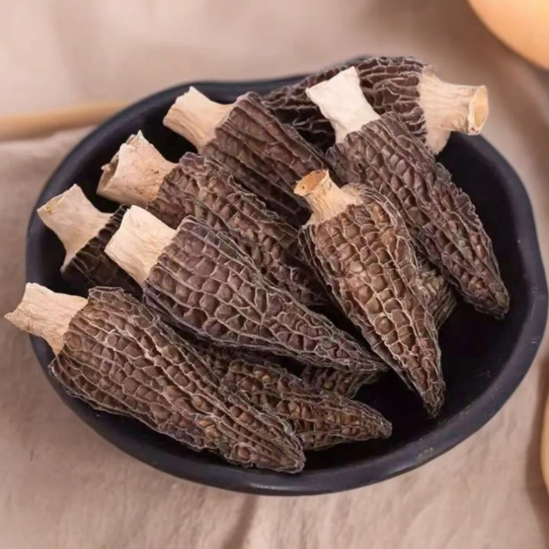 农家羊肚菌无硫熏煲汤好食材汤鲜味美