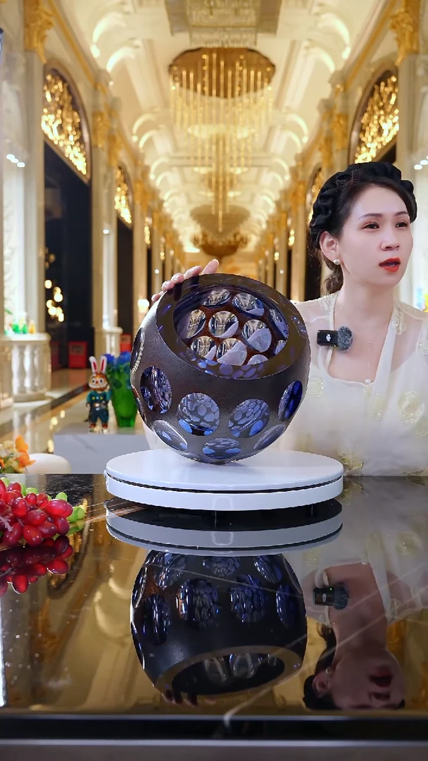 摆件YB00201铁锈果碗