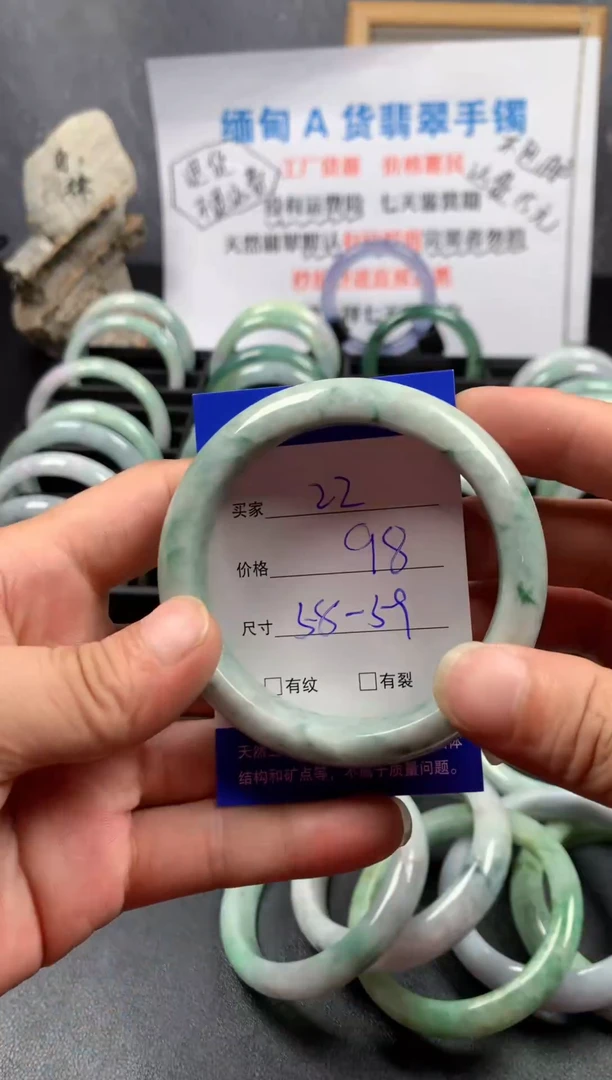 未镶嵌手镯翡翠22