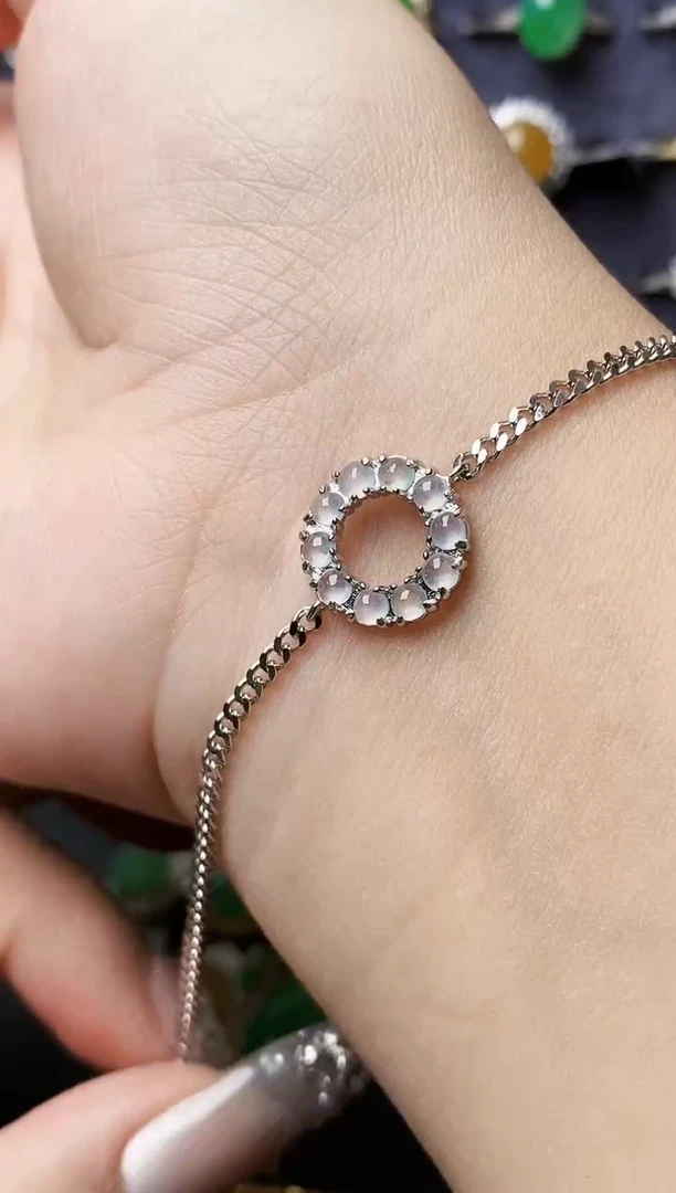 银S925镶嵌戒指翡翠0015